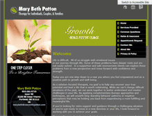 Tablet Screenshot of marybethpatton.com
